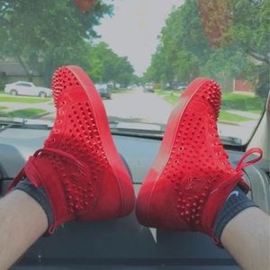 Christian Louboutins (red bottoms)